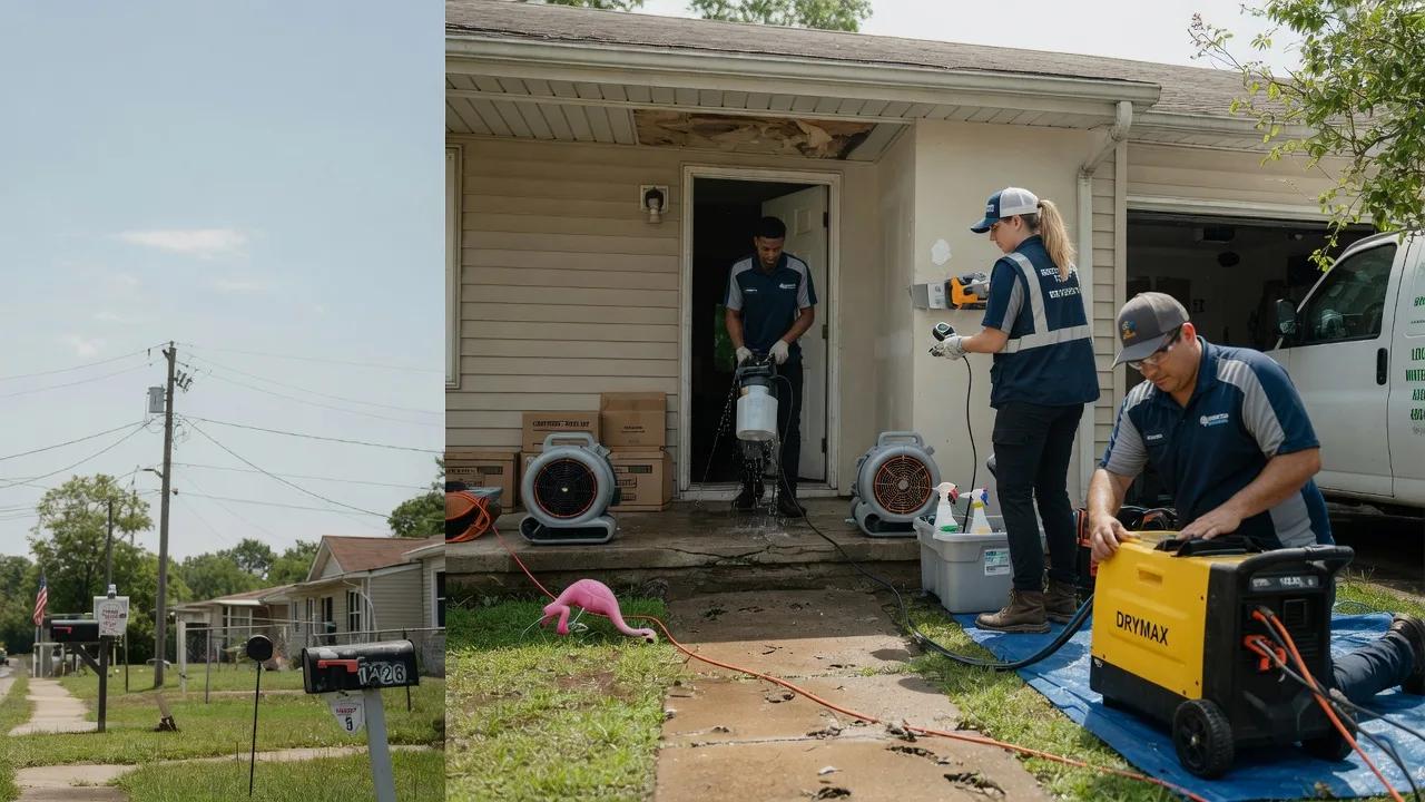 Storm Damage Water Removal in Billings, OK near me